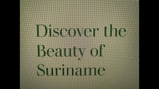 Discover Suriname