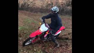 Honda CRF250L On The Fields