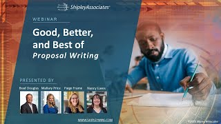 The Good, Better, Best of Proposal Writing - April 2021