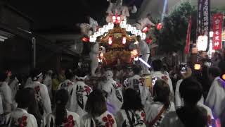 平成30年 上野 宮出し 河内國魂神社 灘区だんじり祭り