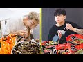 【BTS 日本語字幕】BTSのラーメンへの愛であ。