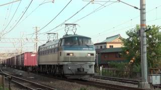 5071レ　EF66 130　代走　　西明石～大久保間　　2013年10月