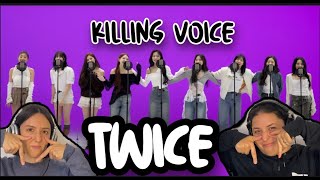 TWICE (트와이스) DINGO KILLING VOICE - PART 1 | REACTION