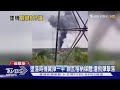 墜落時機翼一半不見! 普里格津座機疑遭飛彈擊落｜TVBS新聞 @TVBSNEWS01