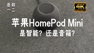 「阿岳只说缺点」既不智能，也不音箱？苹果HomePod Mini只说缺点