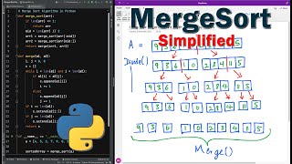 MergeSort Algorithm Explained With Python Implementation