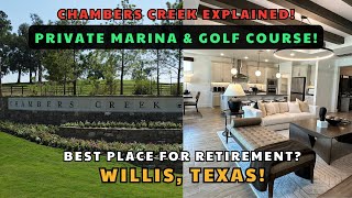 The BEST place to retire in Houston!? 55+ Active Adult Community - Willis, Texas - Chambers Creek