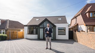 This is a new, uniquely built smart home on Wrotham Road, Gravesend. There are some insane features.