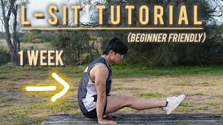 L Sit Tutorial (For Beginners)