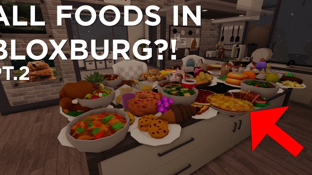 Cooking All Foods In Bloxburg Pt. 2 - YouTube