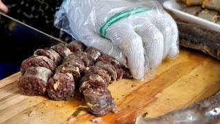 “40인분 4시간 지나면 다 판매되는 레전드 순대트럭” 20년 경력! 순대 맛집 Sundae, pork intestine / korean street food