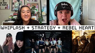 THE SONG IS SO CATCHY  |  “WHIPLASH” MV + “STRATEGY” MV + “REBEL HEART” MV REACTION