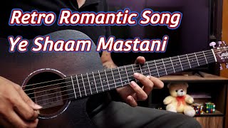 Kishore Kumar Special - Ye Shaam Mastani | Easy Guitar Tabs Lesson