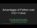 Advantages of Python - Handling Large Numbers | GeeksforGeeks