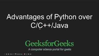 Advantages of Python - Handling Large Numbers | GeeksforGeeks