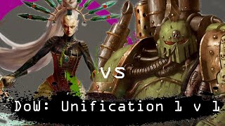 New Factions! Unification 1 v 1 Ynnari (Chaos Envoyer) vs Death Guard (Omneity the Great)