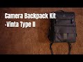 Vinta Type II Camera Backpack - First Impressions