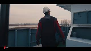 Moodmasters video content Te waterlating TB Shipyards ( Thecla Bodewes )