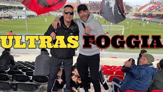 In Curva con gli Ultras del Foggia una giornata allo stadio