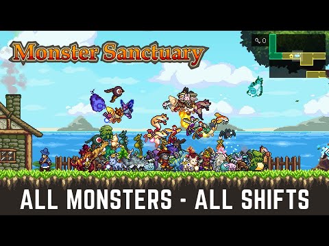 Monster Sanctuary – All Monsters – All Shifts (Spoilers)