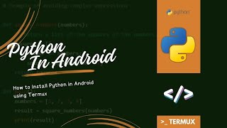 How To Install Python In Android | Python on Android Using Termux - CodeWithRihan