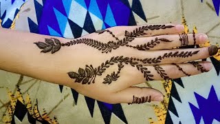 Special New Stylish Mehndi Design 🥰||Easy Simple and Stylish Back Hand Mehndi Design