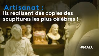 Artisanat : ils réalisent des copies des sculptures les plus célèbres !