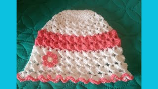 Easy & fast crochet baby hat/crochet  for beginners