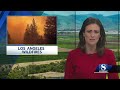 pacific palisades wildfire is most destructive in la history with at least 1 000 structures burne...