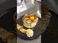 pancakes topped with marshmallows💗 melting butter japan travel korea viralvideo trending