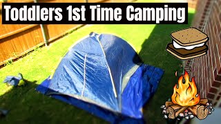 Very First Time Camping With Our Toddler