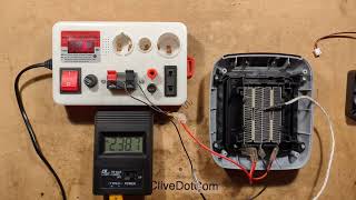 Let's overheat a Tesla miracle heater core to see what happens
