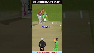 RCB Legend Bowlers IPL 2011 #shorts