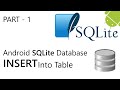 Android SQLite Database Insert Tutorial | code stance