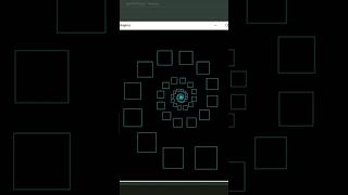 Draw Square Spiral 👀 Using Python Turtle | #shorts #shortvideo #short #python #pythonturtle