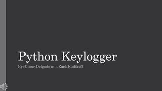 ECE 337 Final Project - Python Keylogger
