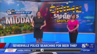 Crime Stoppers gathering tips on Knoxville shooting and Sevierville beer theft