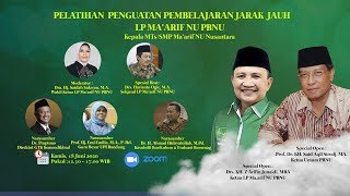 🔴(LIVE) PELATIHAN PENGUATAN PEMBELAJARAN JARAK JAUH LP MA'ARIF PBNU BERSAMA KH SAID AQIL SIROJ