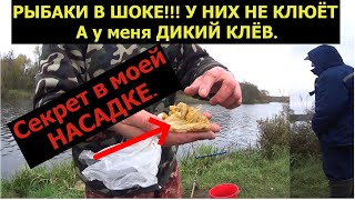 РЫБАКИ В ШОКЕ, КАК ЭТО ВОЗМОЖНО? У ВСЕХ НЕ КЛЮЁТ А Я ТЯГАЮ)) Супер насадка. Рыбалка в ноябре 2020.