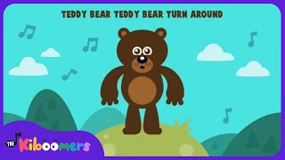 Teddy Bear Teddy Bear Turn Around - The Kiboomers Preschool Songs & Nursery Rhym