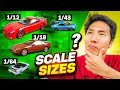 Size, Scale and Price Comparison Explained for Die-cast and Resin Model Cars