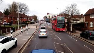 FULL JOURNEY | London Bus Route 174: Dagenham Marsh Way To Harold Hill Dagnam Park Square | 19792