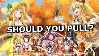 [SAOIF] Do We Need These Skills Right Now? | Autumn Colors Selection Order | Banner Review