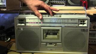 JVC RC-656C boombox review RC 656