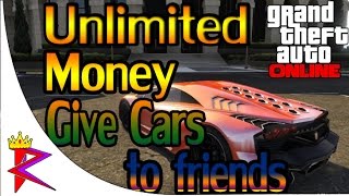 GTA 5 Online UNLIMITED MONEY GLITCH Give car to friends After Patch 1.25/1.27 (ps4,ps3,xb1,xbox360)