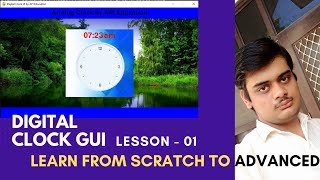 Creating a Digital Clock GUI || Python & Pygame Tutorial || API Education