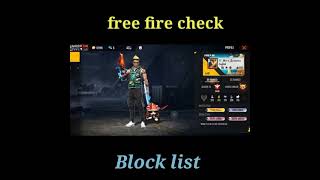 Block list free fire attitude || how to block friend free fire || #freefire #shorts