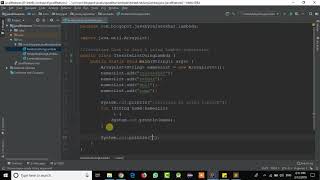 #3 Iterating List in Java 8 using Lambda expression | Java 8 new features
