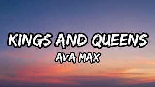 Ava Max - Kings and Queens (lyrics)