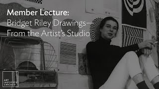 Member Lecture: Bridget Riley Drawings—From the Artist’s Studio